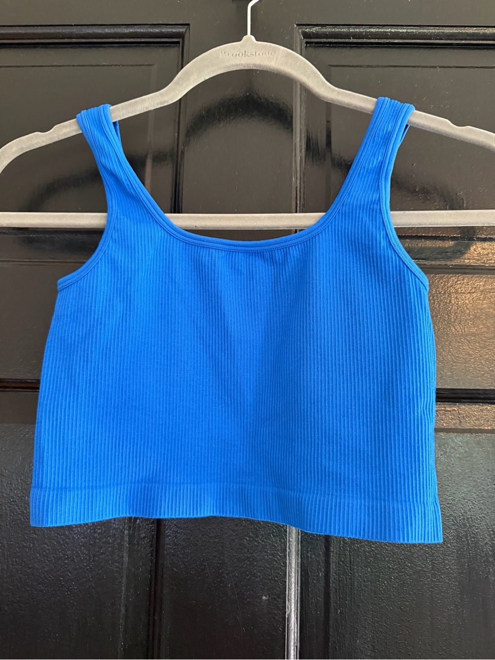 OQQ Ribbed sports bra